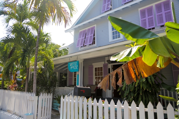 Overnight in Key West Artist House on Fleming Wander
