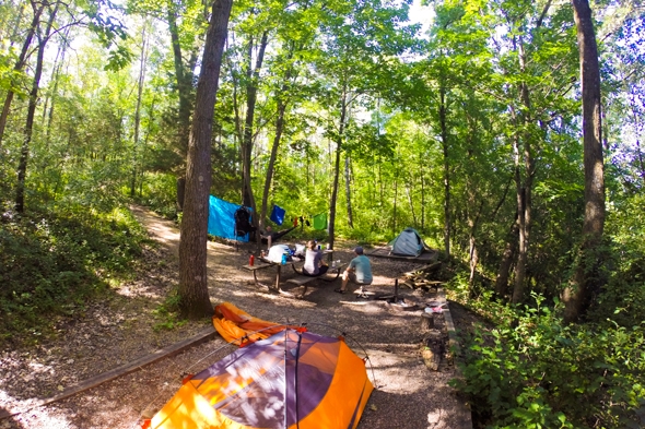 Camping at Afton State Park | Wander The Map