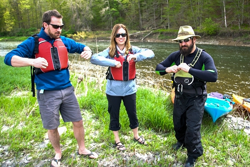 Southern Tier Kayak Tour on the Chemung River in the Southern Finger Lakes, New York