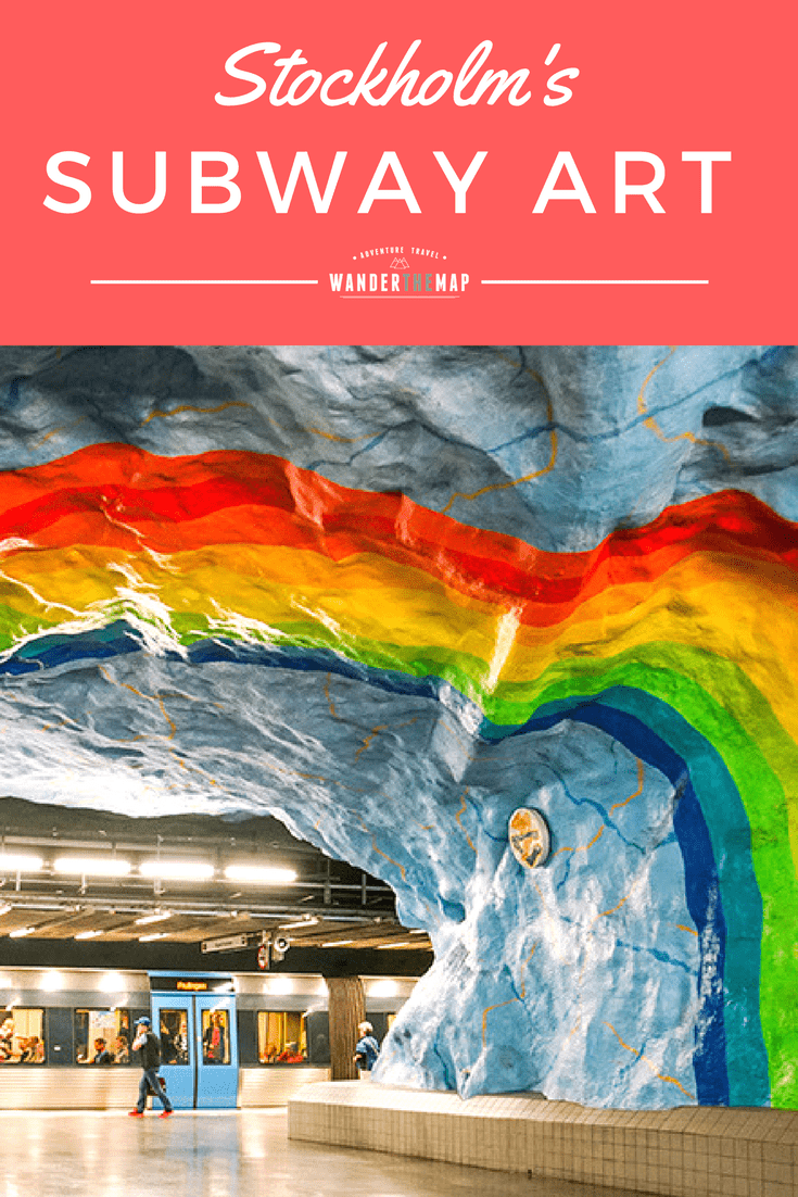 Subway art in Stockholm, Sweden: The World’s Longest Art Exhibit