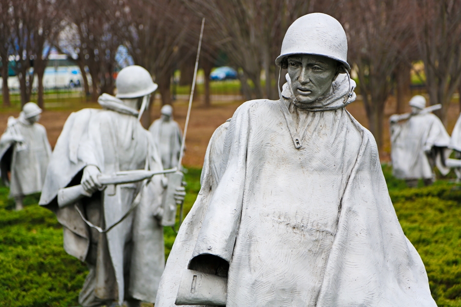 Korean War Vetrans Memorial, Washington D.C. 