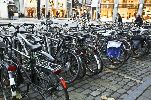 Bikes, Ghent, Belgium