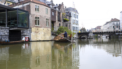 Canal Ride, De Bootjes van Gent, Ghent, Belgium