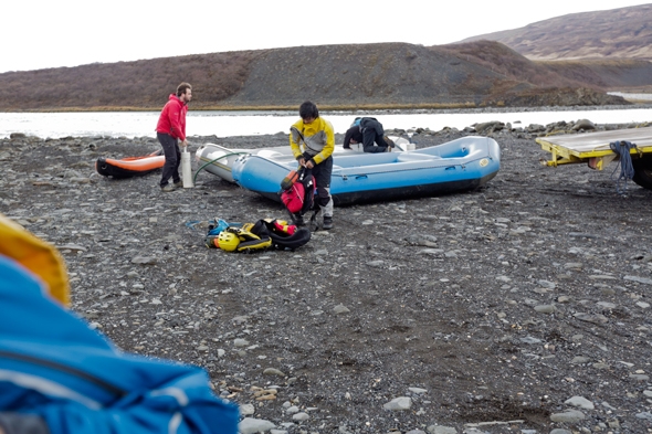 White Water Canoeing with Arctic Adventures