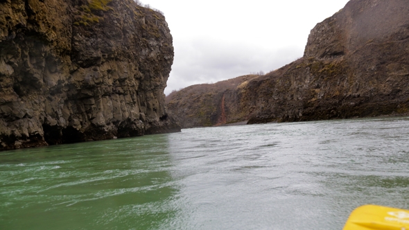 White Water Canoeing with Arctic Adventures