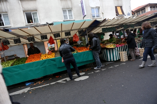 Market in Paris, France