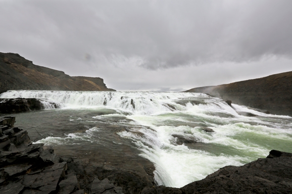 Gullfoss - Golden Falls along the Golden Circle in Iceland
