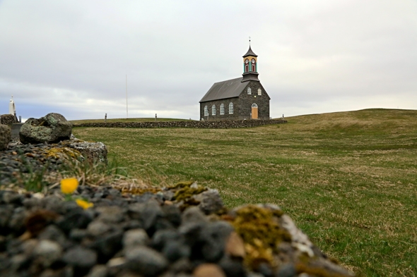 Hvalsneskirkja Church in the Reykjanes Peninsula