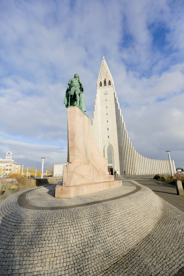 Hallgrímskirkja Church in Reykjavík, Iceland