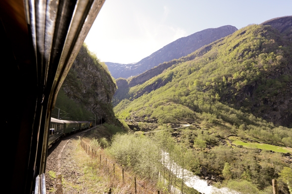 The Flåm Railway, Norway