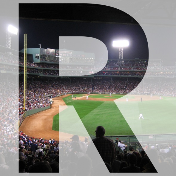 R is for Red Sox Game at Fenway Park