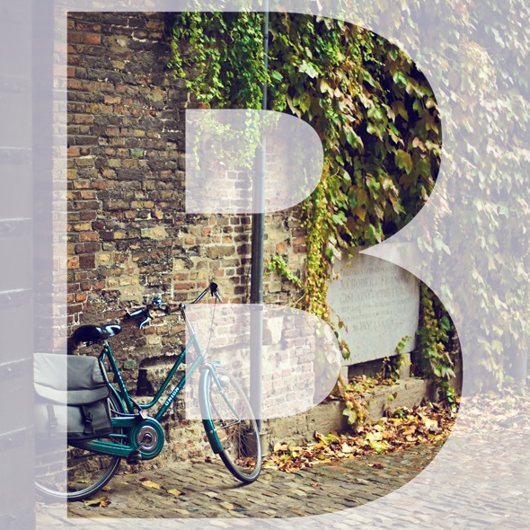 B is for Bikes in Belgium