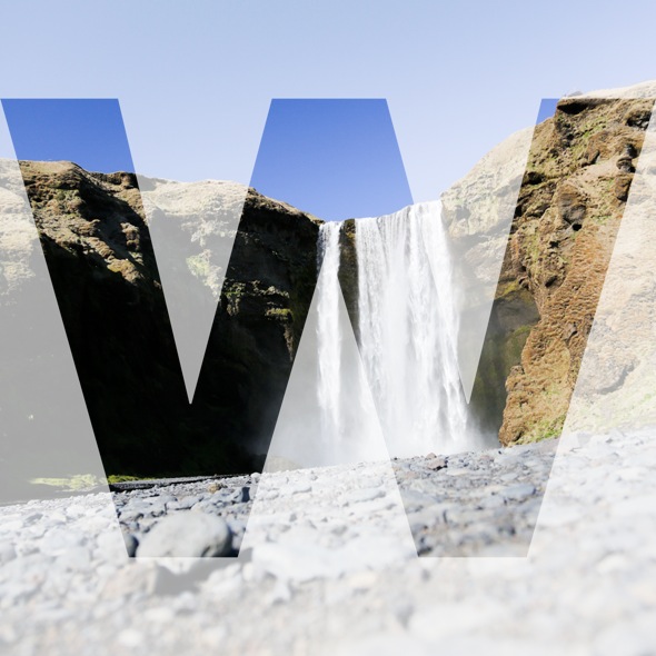 W is for Waterfalls in Iceland