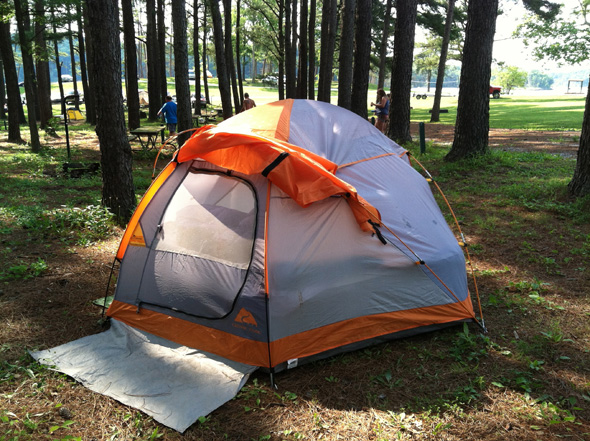 Tent in North Carolina