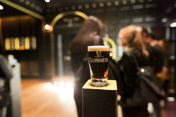 Tasting room at the Guinness Storehouse, Dublin, Ireland