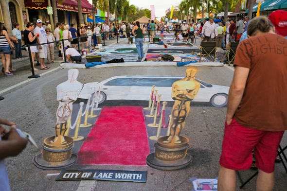 Lake Worth Street Painting Festival in Lake Worth, FL