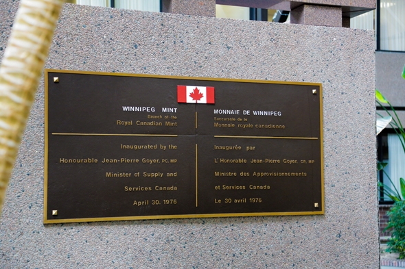 The Royal Canadian Mint, Winnipeg, Canada