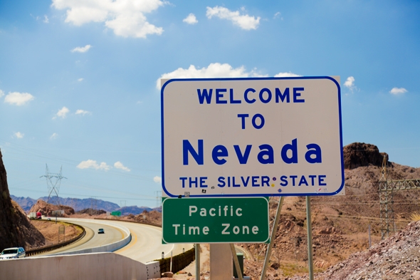 Welcome to Nevada Sign, Las Vegas, Nevada 