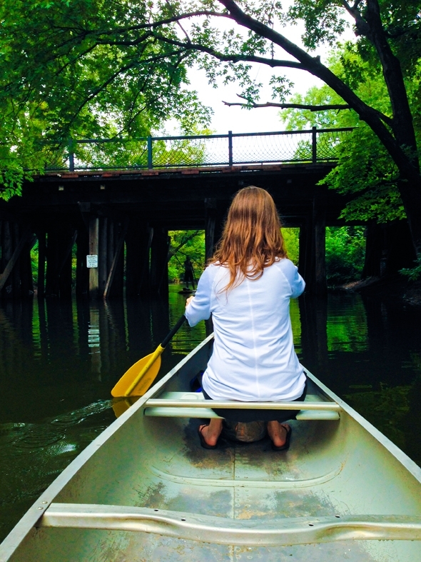 Canoeing the Chain of Lakes in Minneapolis, Minnesota