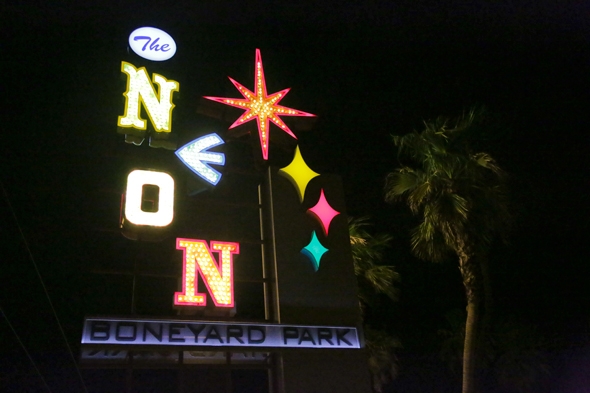 Neon Museum in Las Vegas, Nevada
