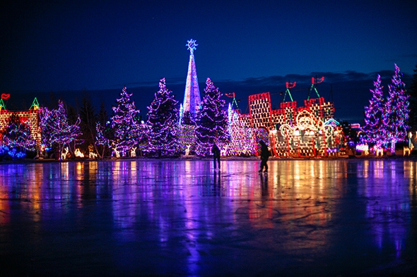 Bentlyville Tour of Lights, Bayfront Park, Duluth, Minnesota