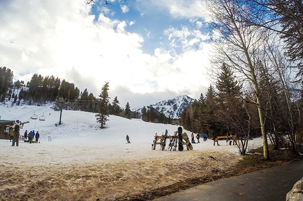 Skiing at Sundance Mountain Resort in Park City, Utah