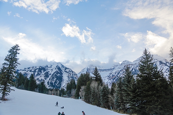 Skiing at Sundance Mountain Resort in Park City, Utah