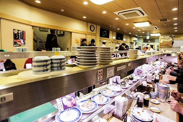 Sushi in Tokyo, Japan