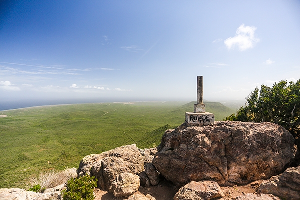 Hiking Mount Christoffel in Curacao