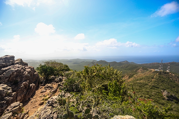 Hiking Mount Christoffel in Curacao