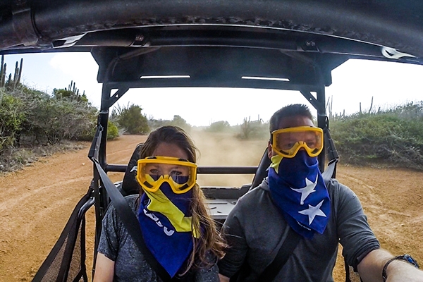 Dune Buggy Adventures in Curacao with Scooby Tours
