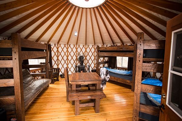 Camping in a Yurt at Afton State Park in Minnesota