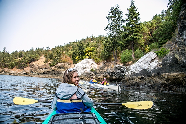 Kayaking the San Juan Islands in Washington
