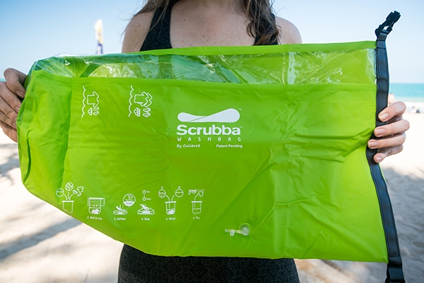 Washing Clothes While Traveling, Scrubba Wash Bag