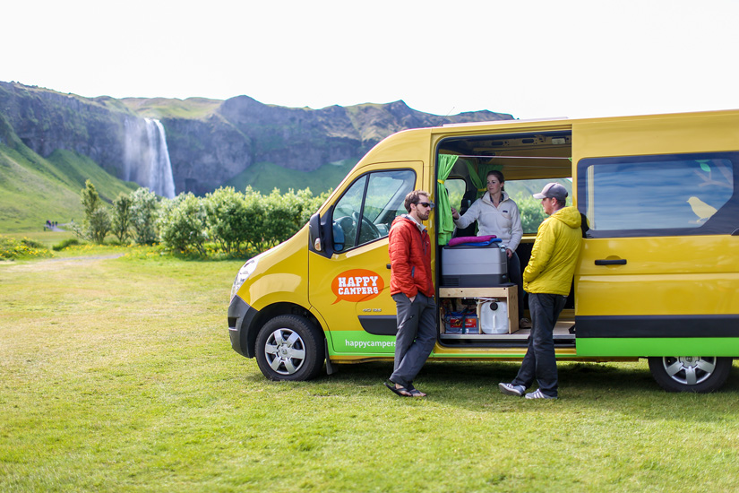 Happy Campers Van Tour Iceland Road Trip