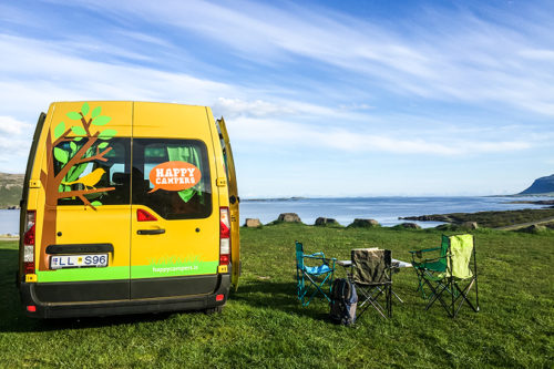 happyland camping van