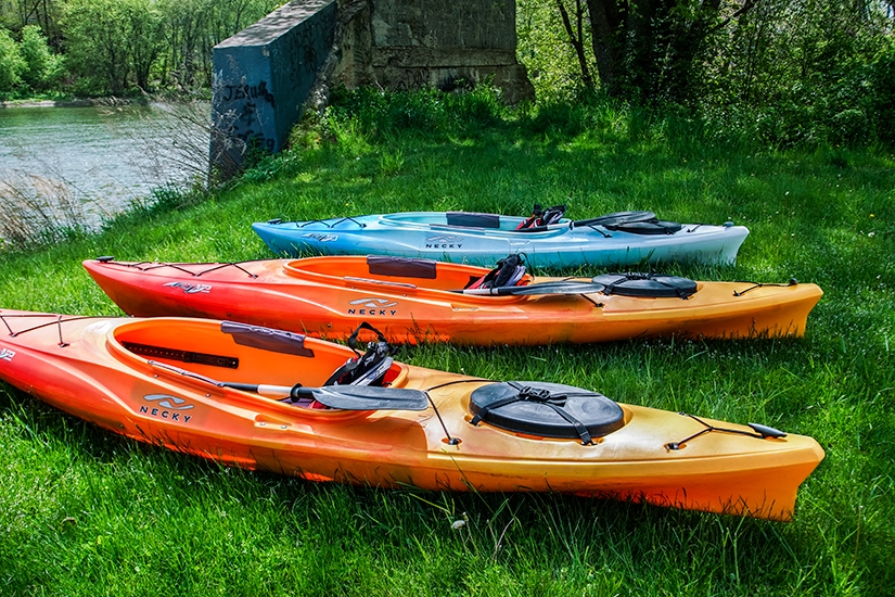 Southern Tier Kayak Tour on the Chemung River in the Southern Finger Lakes, New York