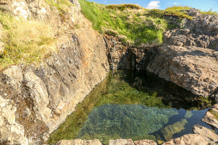 Relaxing At Hot Springs In Iceland Wander The Map