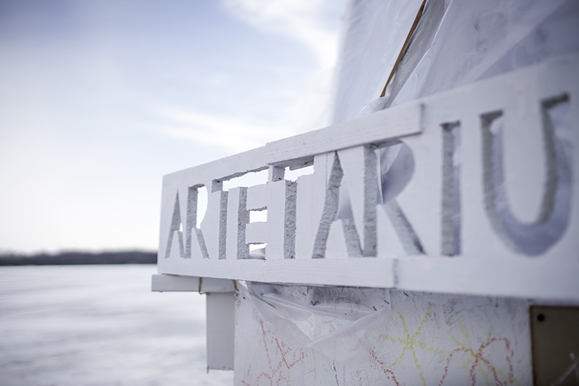 Art Shanty Projects, White Bear Lake, Minnesota