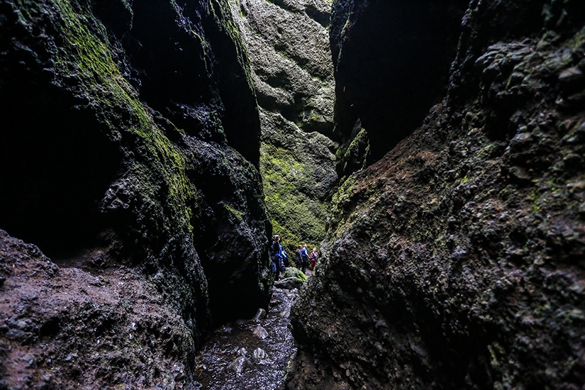 Rifts and Caves in Iceland 