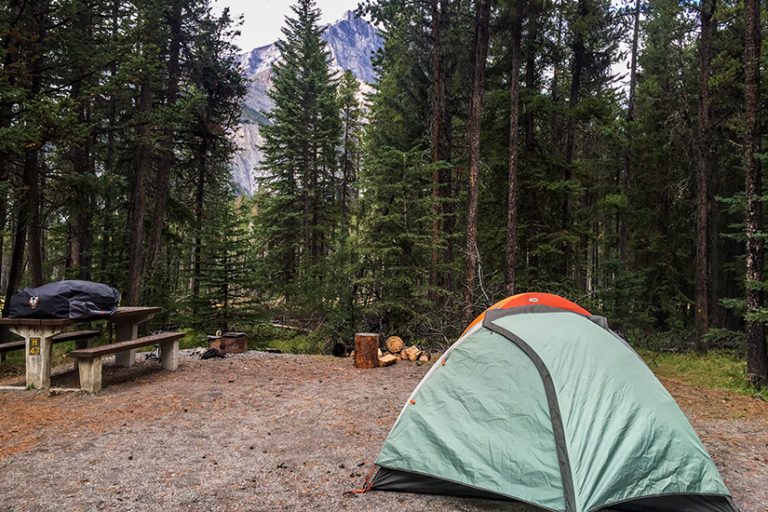 Camping & Hot Springs in Banff National Park - Wander The Map