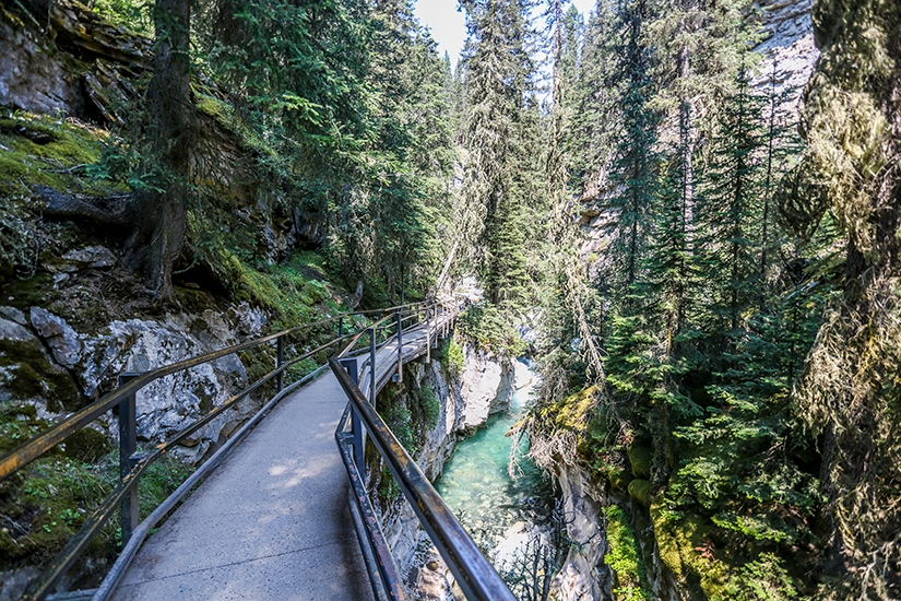 Johnston Canyon Hike, Banff National Park, Canada
