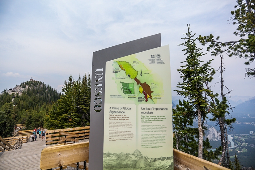 Sulphur Mountain Hike and Gondola, Banff National Park, Canada