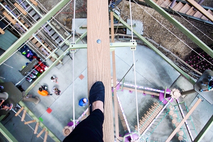 Urban Adventure in Milwaukee, Wisconsin, Ropes Course
