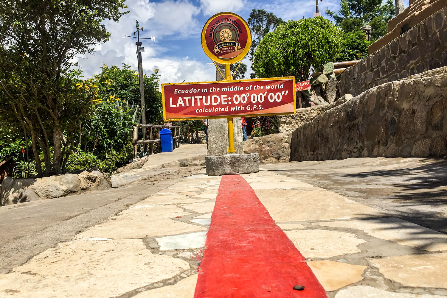 Map Of Ecuador With Equator