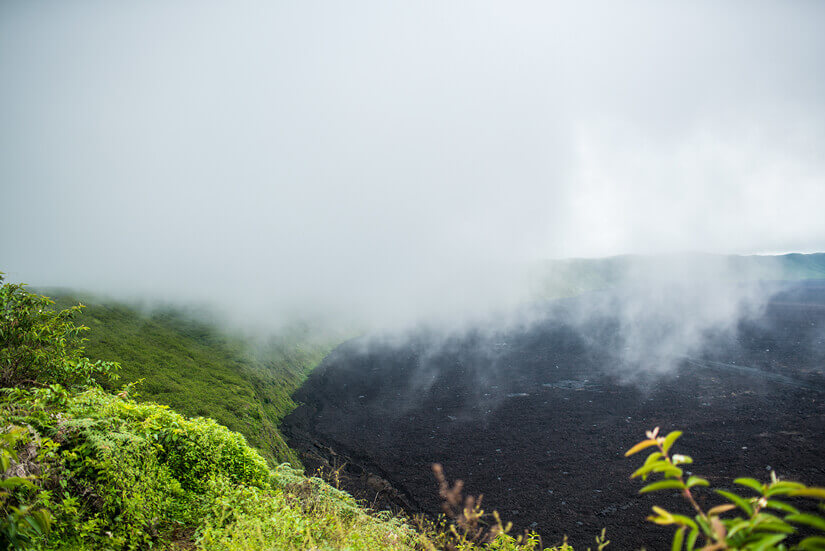 Hiking the Sierra Negra Volcano in the Galapagos Islands