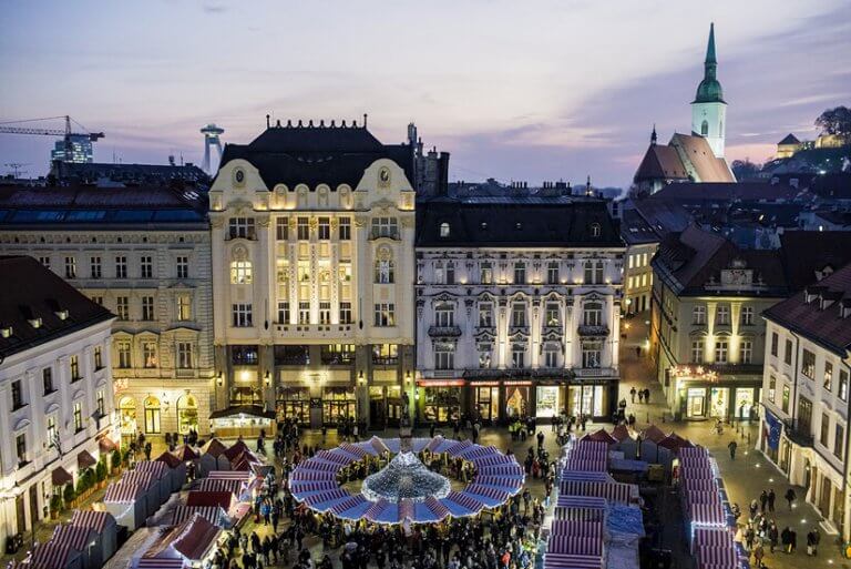 48 Hours Exploring Bratislava in December - Wander The Map