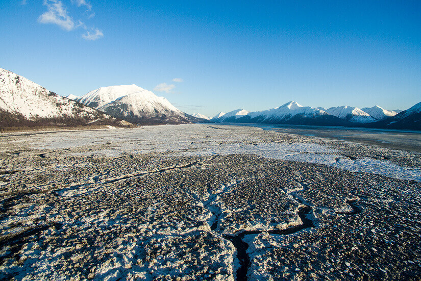 Winter in Anchorage, Alaska