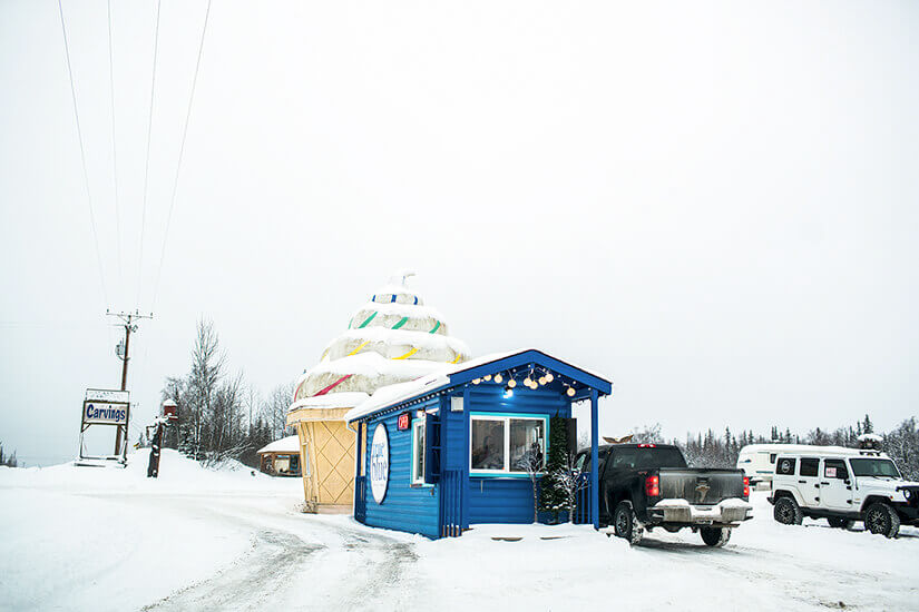 Winter in Anchorage, Alaska