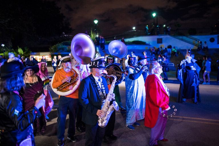 Halloween in New Orleans Cemeteries, Parades, and Death and Mourning